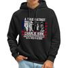 Men's Raglan Long Sleeve Hooded Sweatshirt