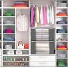 Clothes Storage Bin Foldable Storage Bag with Dual Zippers Closet Organizer with Handles for Clothing Blanket Comforters Bed Sheets Pillows