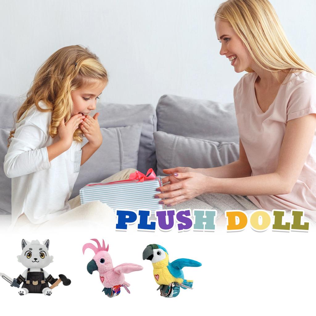 Plush Doll , Toy Gift , Cartoon  , Children's Rag Doll , Children's Gift Pillow