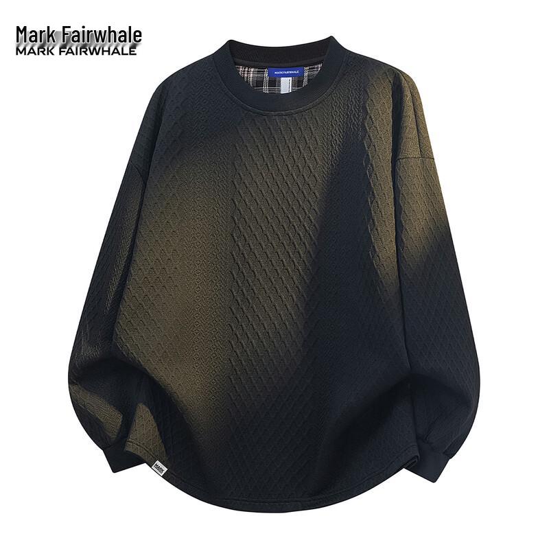 Mark Fairwhale Men's Casual Crewneck Sweatshirt