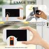 2PCS Silicone Suction Phone Holder Mat Multi-functional Suction Cup Phone Stand Square Single-Sided For Selfies And Videos