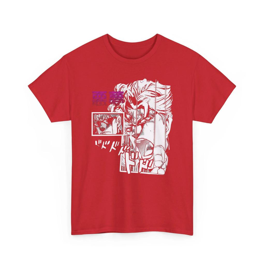 Anime JoJos Bizarre Adventure Tshirt 2026 Summer New 100 street comic pattern unisex Short sleeve Hiphop loose Y2K shirt