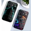 Shockproof Case For Xiaomi Poco F7 Pro F7 Ultra Protective Cover Tempered Glass Phone Back Case Coque Fundas Capa Hard PC Shell
