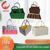 Felt Diaper Bag Foldable Travel Tote for Moms