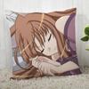 Spice And Wolf Pillow Cover Customize Pillow Case Modern Home Decorative Pillowcase For Living Room 45X45Cm A19.12.13
