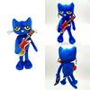 Pete The Cat Guitar Blue Stuffed Animal Game Cartoon Plush Toy Doll Makers Merry
