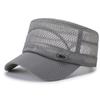 Summer Flat Top Hat Breathable Full Mesh Beach Hat Sun Hat Fishing Hat Outdoor Casual Hat Fashion Sun Hat