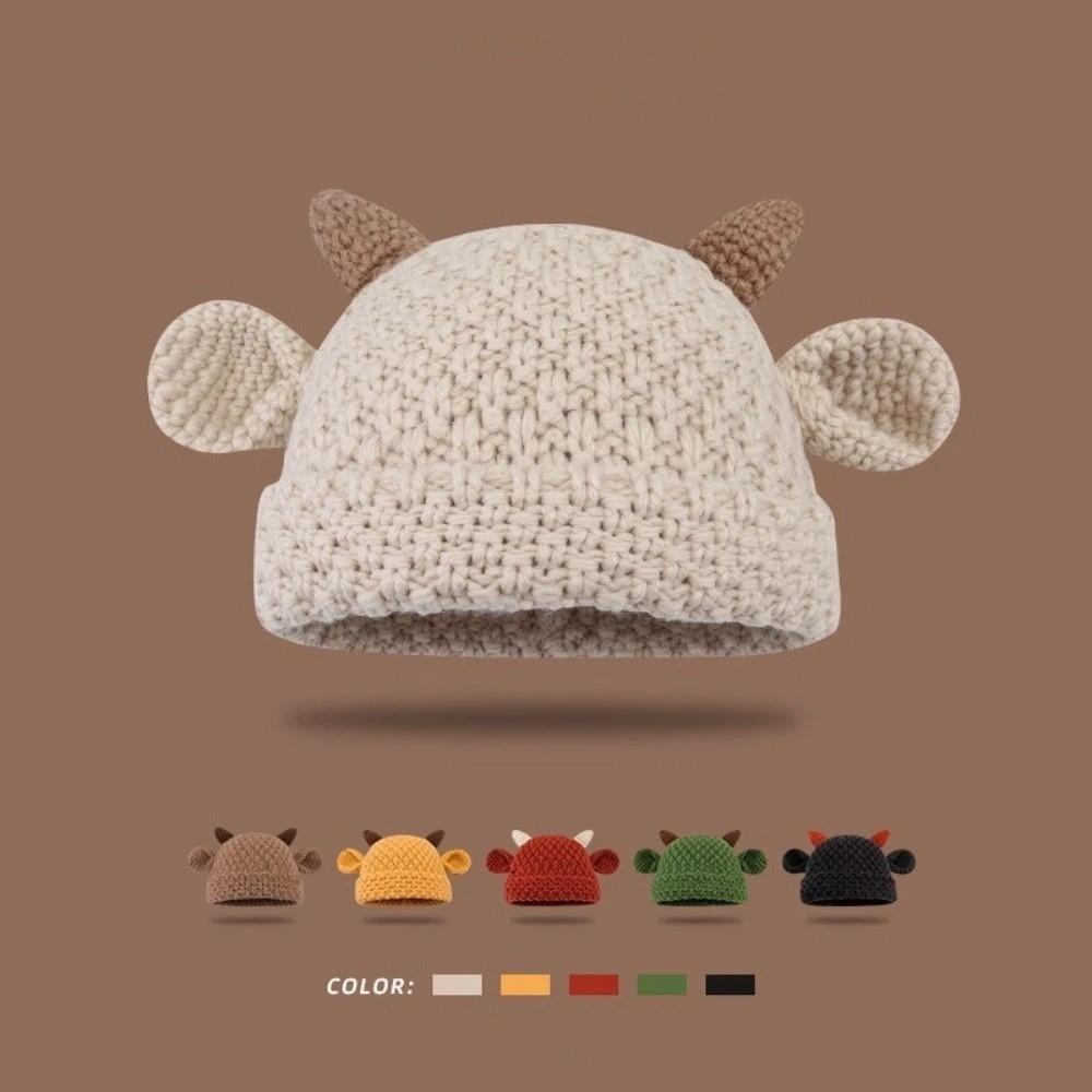 Keeping Warm Pullover Hat Cute Ear Women's Hat Cute Beanies Cap Winter