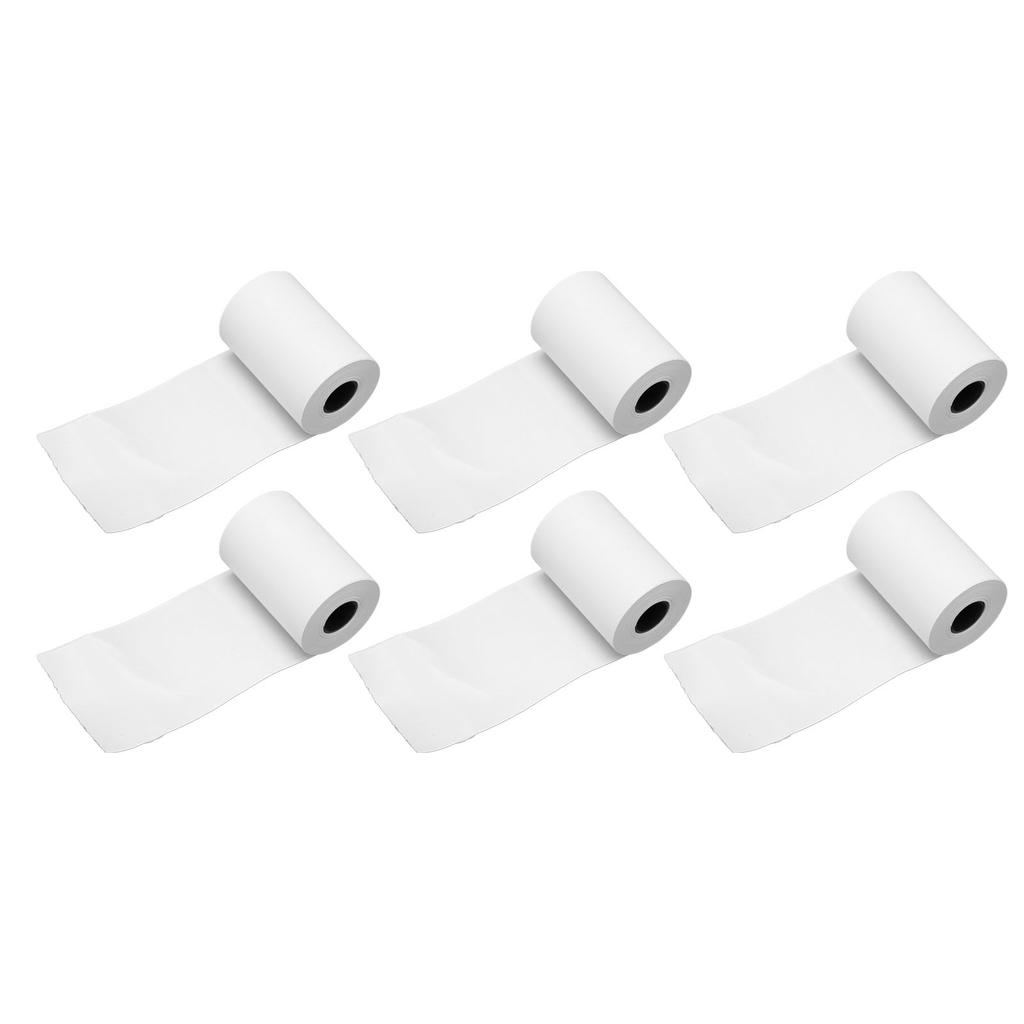 10 Rolls Thermal Printing Paper 80mm Clear Smoothing Dustproof Lightweight Receipt Thermal Paper for Replacement