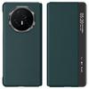 Slim Leather Case With Smart View Window Honor Magic V3 Foldable Phone Shockproof Stand Cover In Multiple Colors