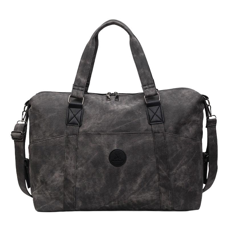 

New short-distance business travel bags, luggage bags, trend oblique span, large capacity, lightweight, high value and light luxury чорний