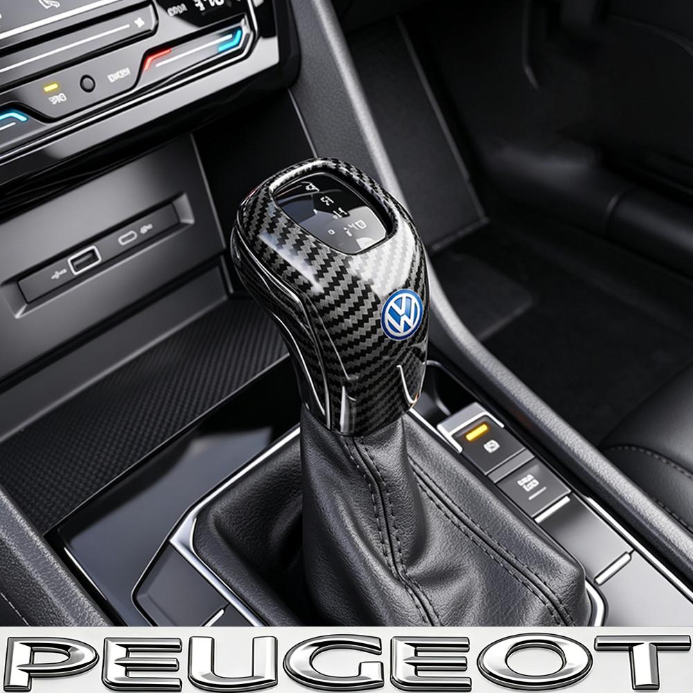 Car Gear Shift Knob Head Trim Cover For VW Golf T‑Roc Tiguan Polo Passat T‑Cross Taigo ID.4 ID.7 Atlas Beetle | Interior MK7 6 Da7