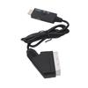 SCART to HD Multimedia Interface Adapter 720P 1080P Switchable Full HD Video Converter for Xbox DVD Set Top Box