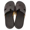 HERMES [Beautiful condition] Izmir sandals/ shoes 42 mochaUsed