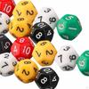 25Pcs Polyhedral Dice D12 Tabletop Game Crafts Party Favors Family Gatherings Vintage Style