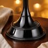 9.84x10.63in Antique Metal Candle Holder Metal Dinner Decor Candle Stand  Dining Table Arrangement