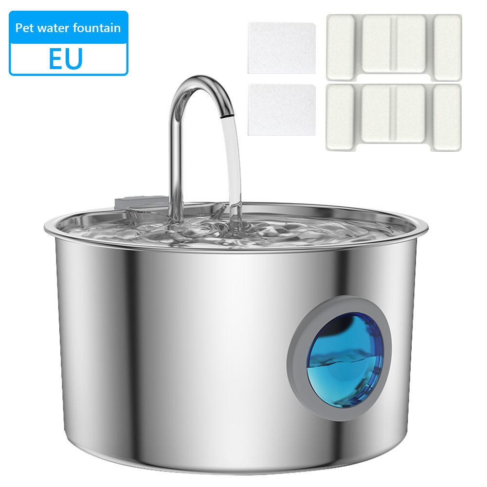 3.2L Pet Water Fountain Automatic Water Feeder Triple Filtration Drinking Fountain Cat Water Fountain for Pets & Small Animals