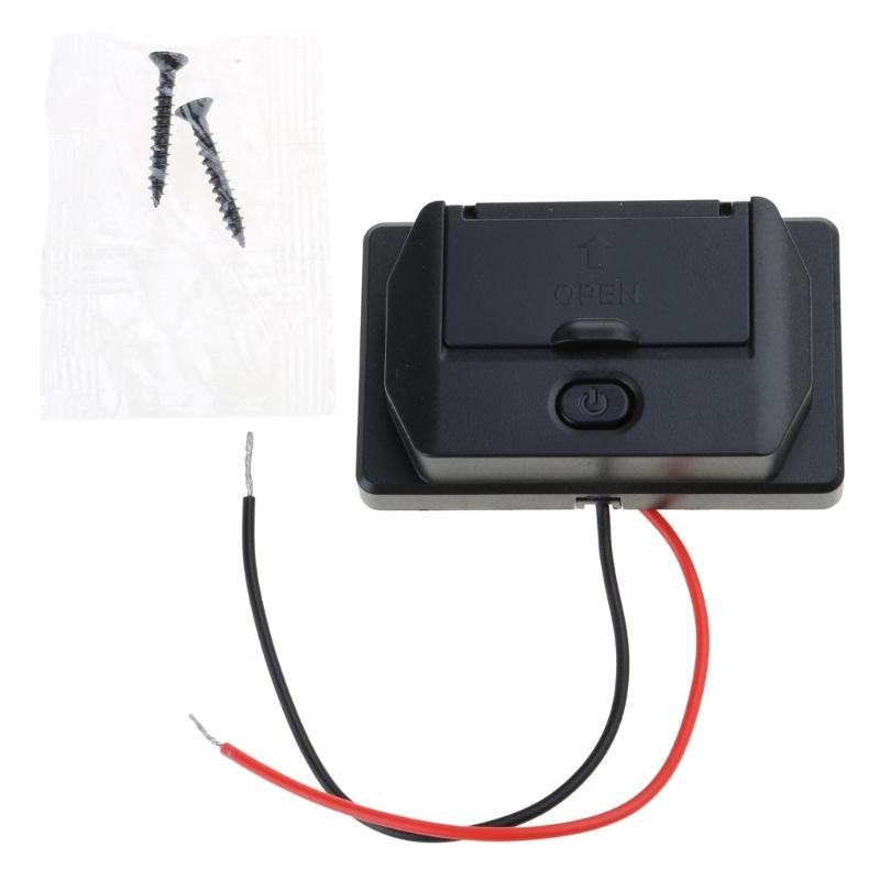 12 V/24 V RVs USB-Steckdose, PD Typ C (USB C) & Quick QC3.0 USB-Anschluss Panelmontage Auto USB-Buchse