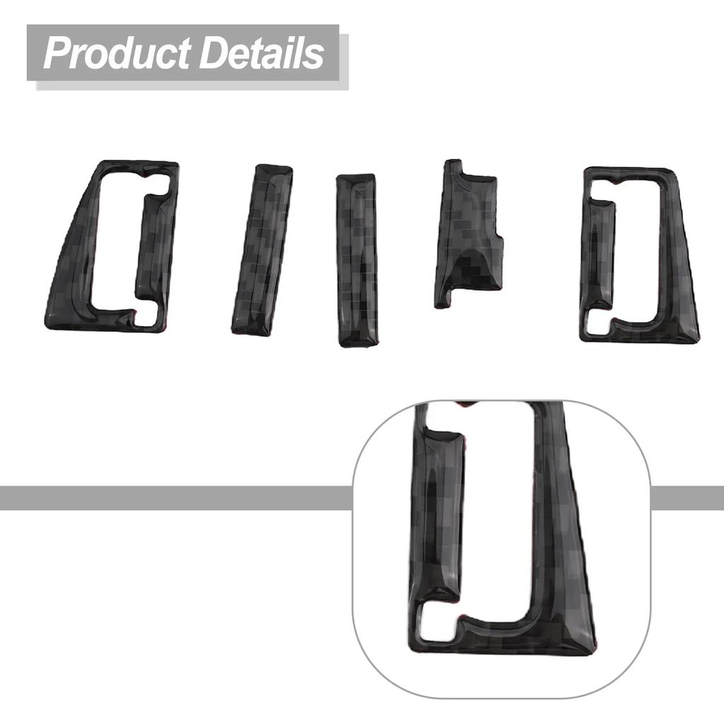 Neueste Kohlefaser-Innenraum-CD-Panel-Rahmen-Zierabdeckung für Lexus RX350 RX450h 2010-2012 Direkter Ersatz Autozubehör