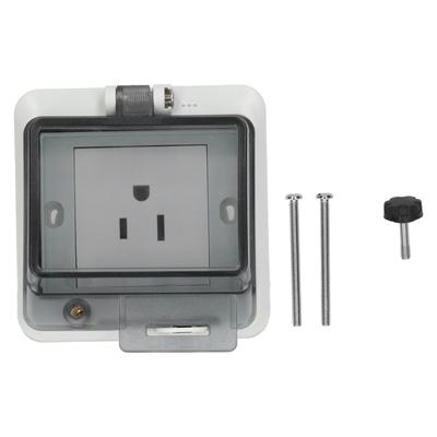 Prise standard US étanche IP66 Robuste sans déformation Prise électrique 127V 15A