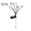 Outdoor Pumpkin Witch Hat Lights Halloween Solar Garden Lights, Decorative Ghost String Pathway Fixtures IP54 Waterproof LED Path Lighting for