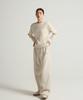 CHAMPION Women'S C-Logo Relaxed Fit Fleece-Lined Sweatpants Oatmeal