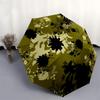 1pc Floral Pattern Design Umbrella with Plastic Handle,Suitable for All Seasons Umbrellaptys26097