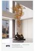 Modern Ginkgo Leaf Pendant Light for Living Room, Staircase, and Dining Area