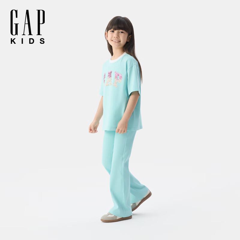

Gap Girls Summer Reversible Sequin Colorblock Cotton T-Shirt 120/60