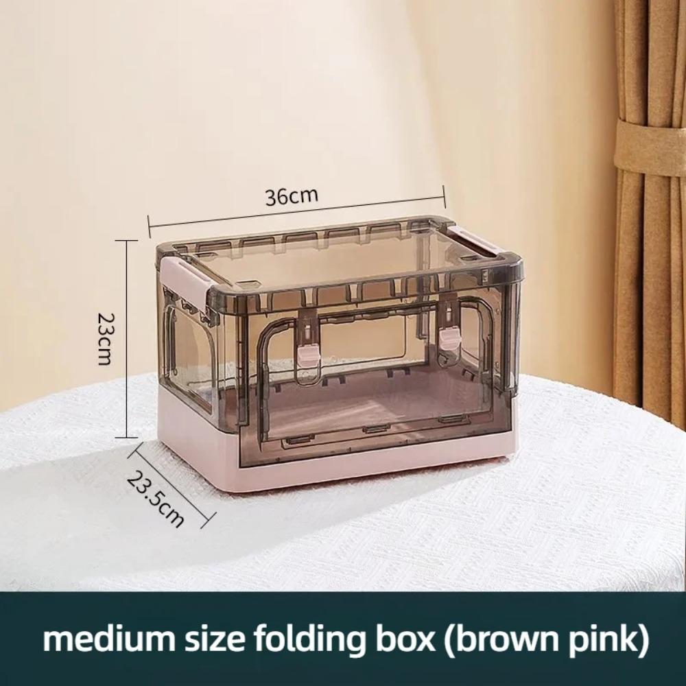 

Прозрачный ящик для хранения очень большой ящик для хранения домашней одежды, одеяла, спальни, гостиной, детских игрушек, очень большой ящик для хранения 36*23*23.5CM