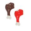 Dog Chew Toy With Tpr Bone For Strong Biting And Teething Pets