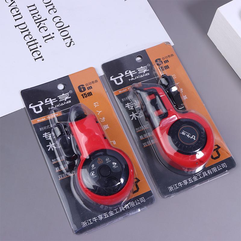 Woodworking Tool Automatic Manual Carpenter Ink Marker Wood Scriber Ground Construction Measuring Tools Marking Tools