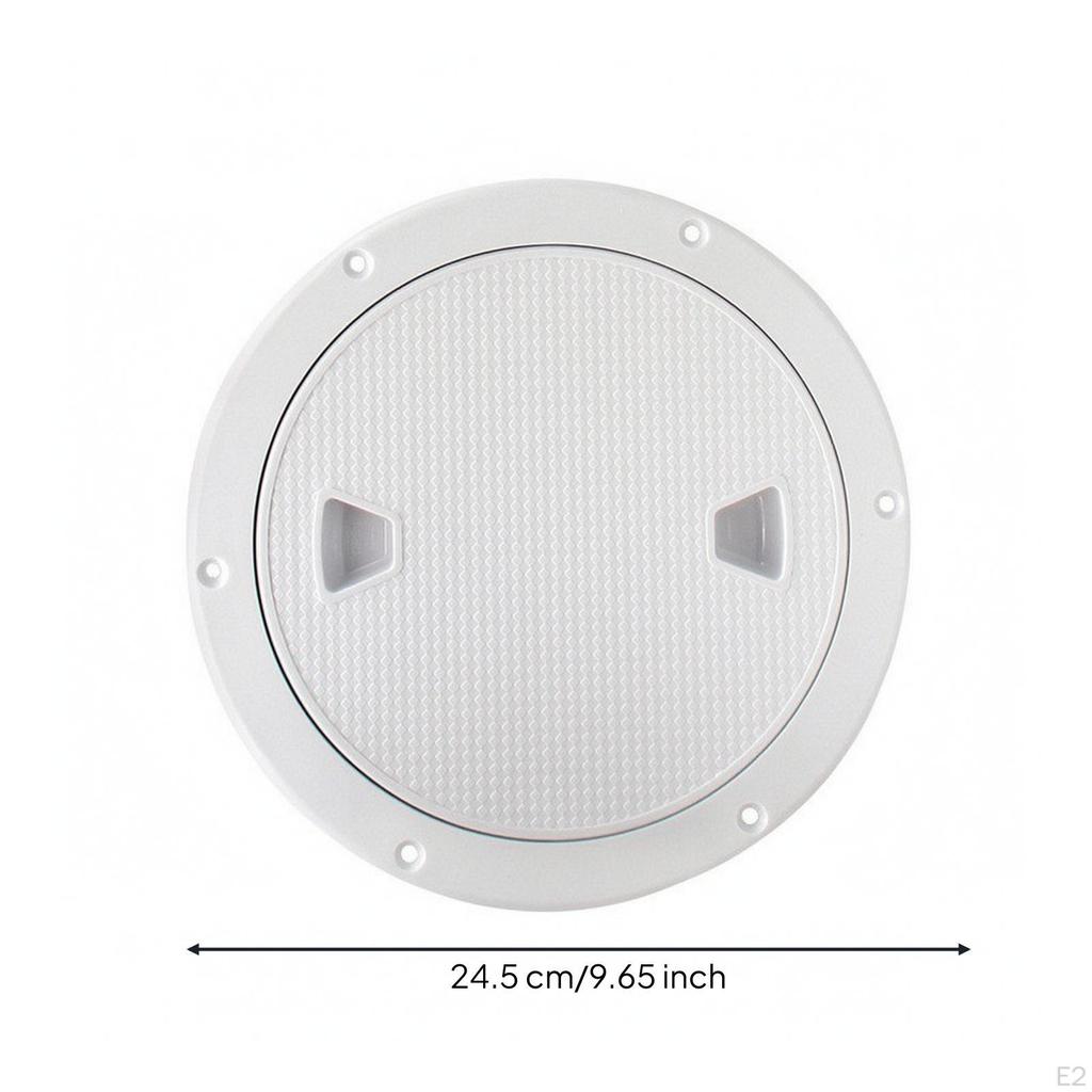 RubberSealed Deck Opening Cover | Textured AntiSlip Surface, Inspection with Cover, for