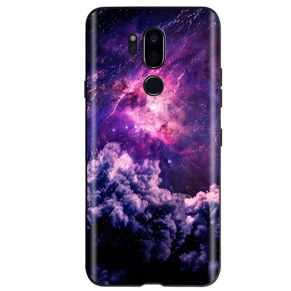 For LG G7 ThinQ Case G710 LM-G710 Cute Cat Butterfly Shockproof Soft Silicone Phone Case For LG G7 ThinQ Back Cover 6.53'' Coque