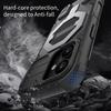 For iPhone 17 Case Compatible with MagSafe PC + TPU Kickstand Phone Cover with Lanyard