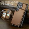 For Samsung Galaxy S26 Ultra 5G Premium Leather Card Case Magnetic Wallet Back Etui Samsung S26 Plus Phone S 26 Pro RFID Cover