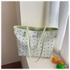 Summer large-capacity shoulder bag bow casual shoulder bag trendy student class commuting tote bag