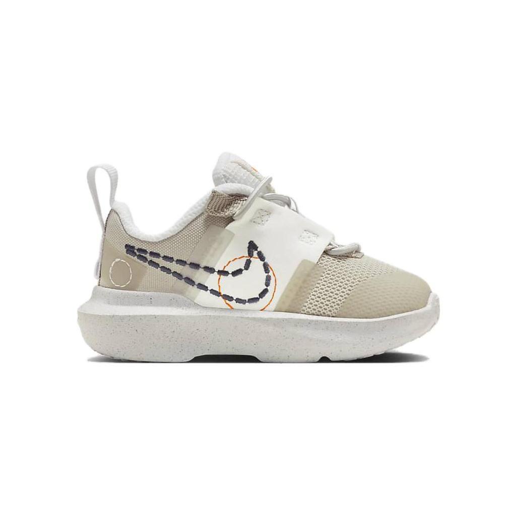 Nike Crater Impact TD Slip Resistant Anti Kick Low top Baby & Toddler Shoes White Orange Infant And Toddler DB3553-202