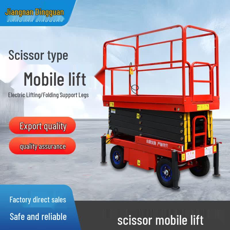 Jiangnan Dingguan Semi-Electric Scissor Lift (500kg)