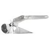Delta Style Boat Anchor 4KG Triangle Wing Type Plow Anchor for Boat Mooring On The Beach