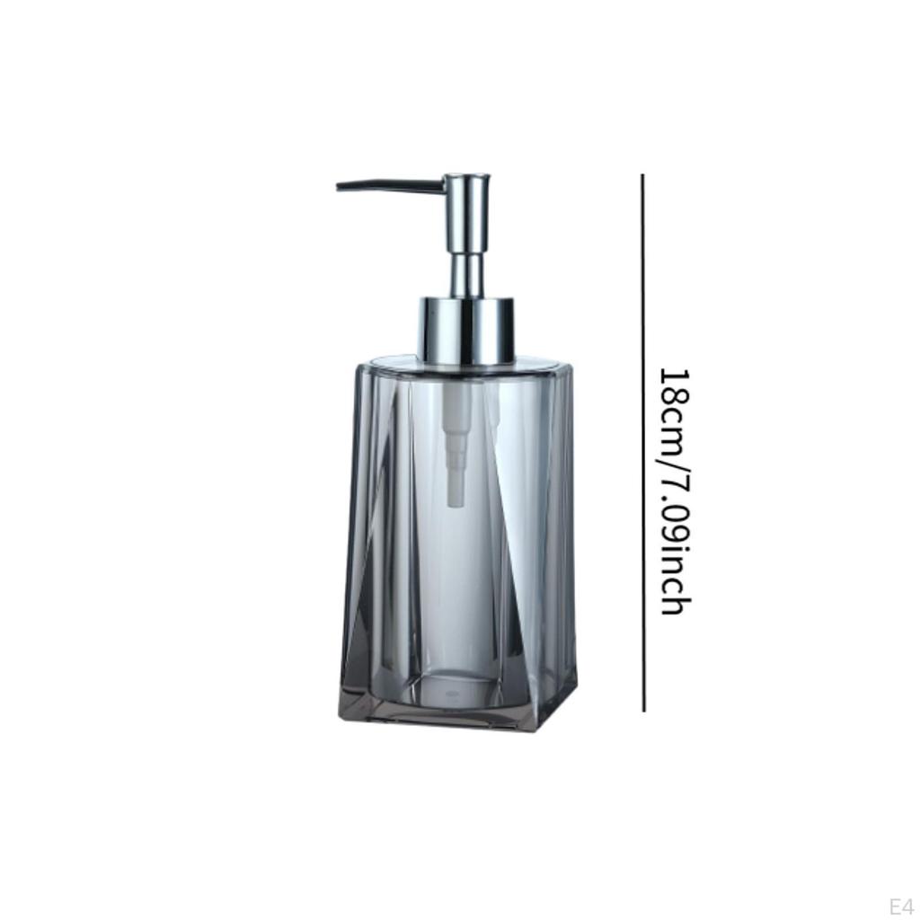 Dozator de săpun de mână, loțiune, cu suport pentru pompă, sticlă lichidă reutilizabilă la modă pentru