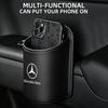 CRY1 For Mercedes Benz W166 W206 W177 W176 W211 W212 Car Door Water Cup Holder Back Seat Drink Rack Leather Storage Box SBD-45456