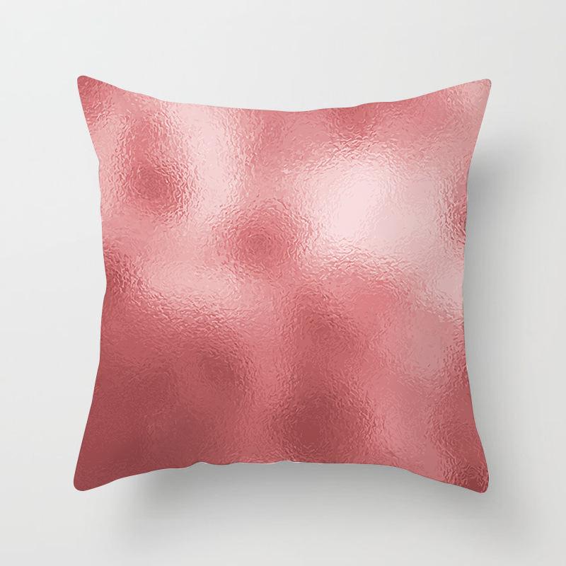 Car Cushion Cover Geometric Gold Print Sofa Square Pillow Cover Cushion Cover Home Furnishings