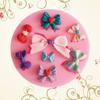 Food Grade Silicone Bowknot Silicone Mold 3D Shape DIY Baking Tool  Wedding Cake Decoration