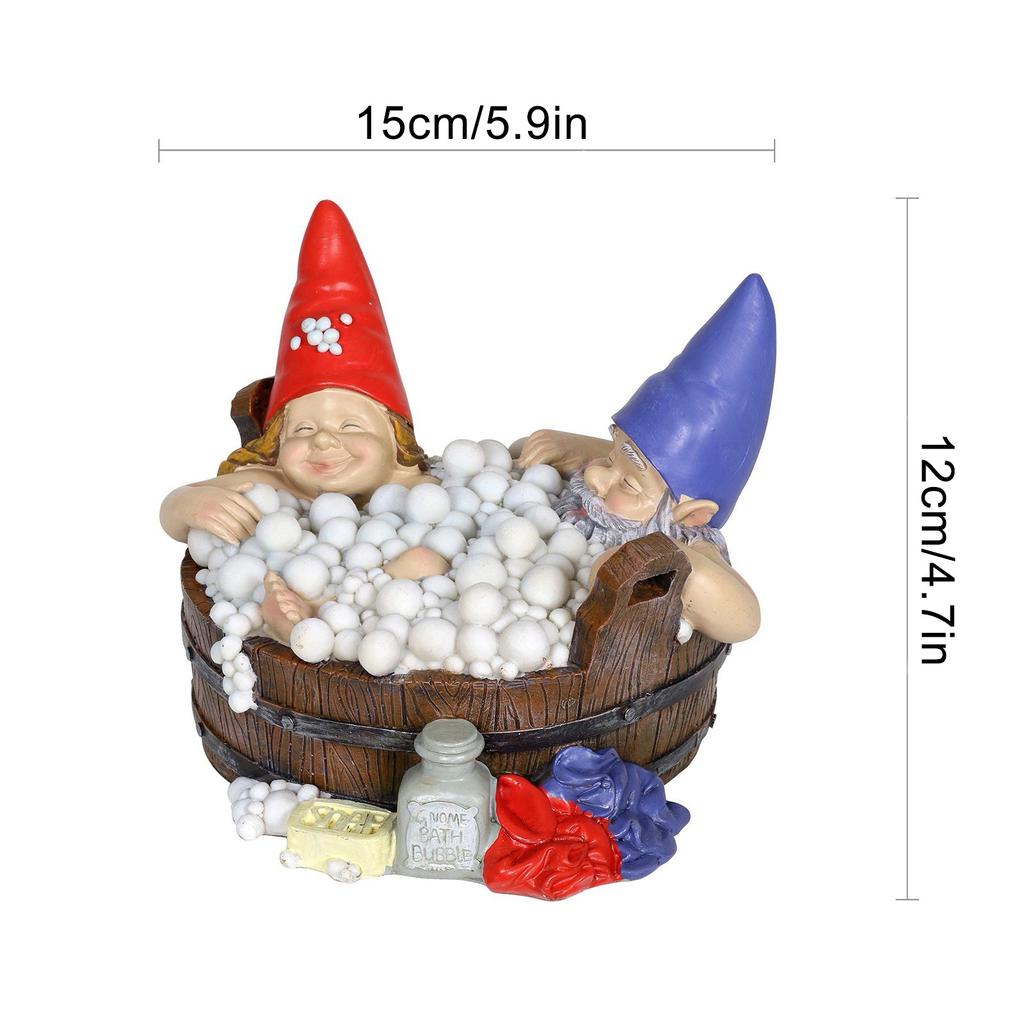 Whimsical Garden Gnome Solar-Powered LED Light Perfect for Outdoor Decor, Patio, Lawn, Yard, and Garden Ornaments
