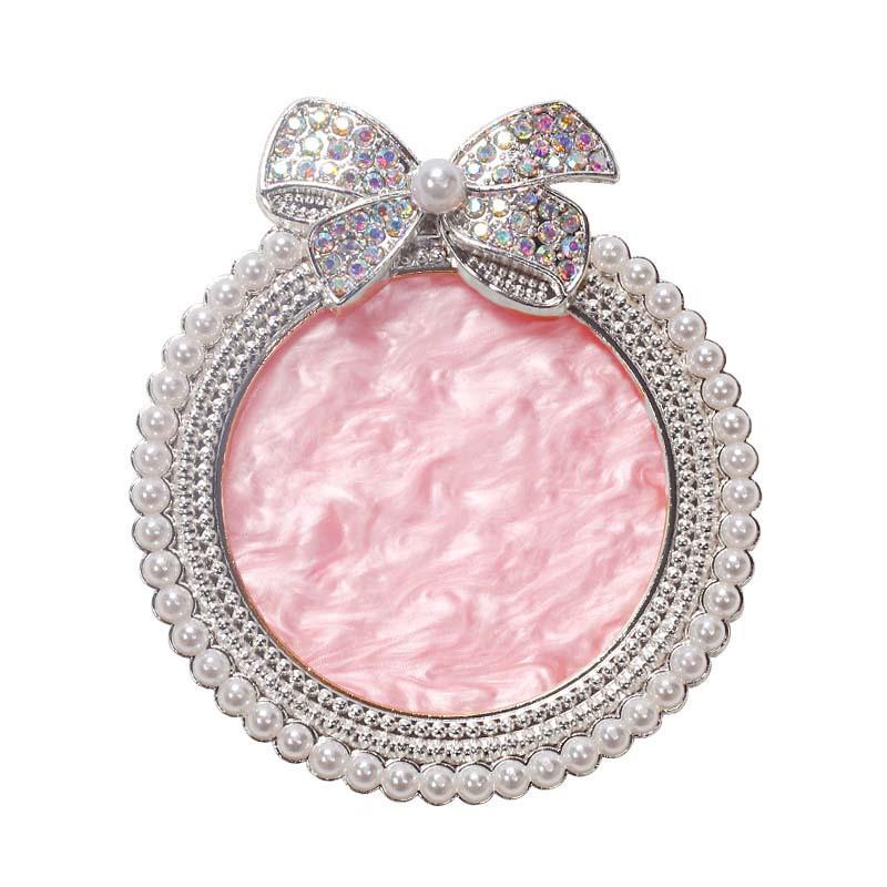 

Japanese Nail Art Color Palette with Bow, Pearl, and Rhinestone - Photography Prop Display Board for Nail Salon Use