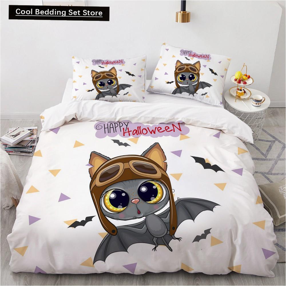 Cartoon Animal King Queen Duvet Cover Elephant Red Car Bedding Set for Kids Lion Monkey Wildlife 2/3pcs Polyester Quilt Cover