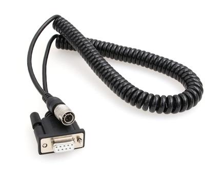 ZBLZGP Hirose Męski do RS232 DB9 Kabel Danych dla Stacji Totalnej Trimble 5600 Geodimeter 4-Pinowy