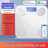 Rechargeable Smart Body Fat Scale for Home - Accurate, Compact, and Mijia App Compatible.