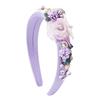 2026 Headband Korean Sweet and Fresh Diamond-encrusted Mori Simulated Flower Headband Temperament Elegant Niche Versatile Hair Accessories